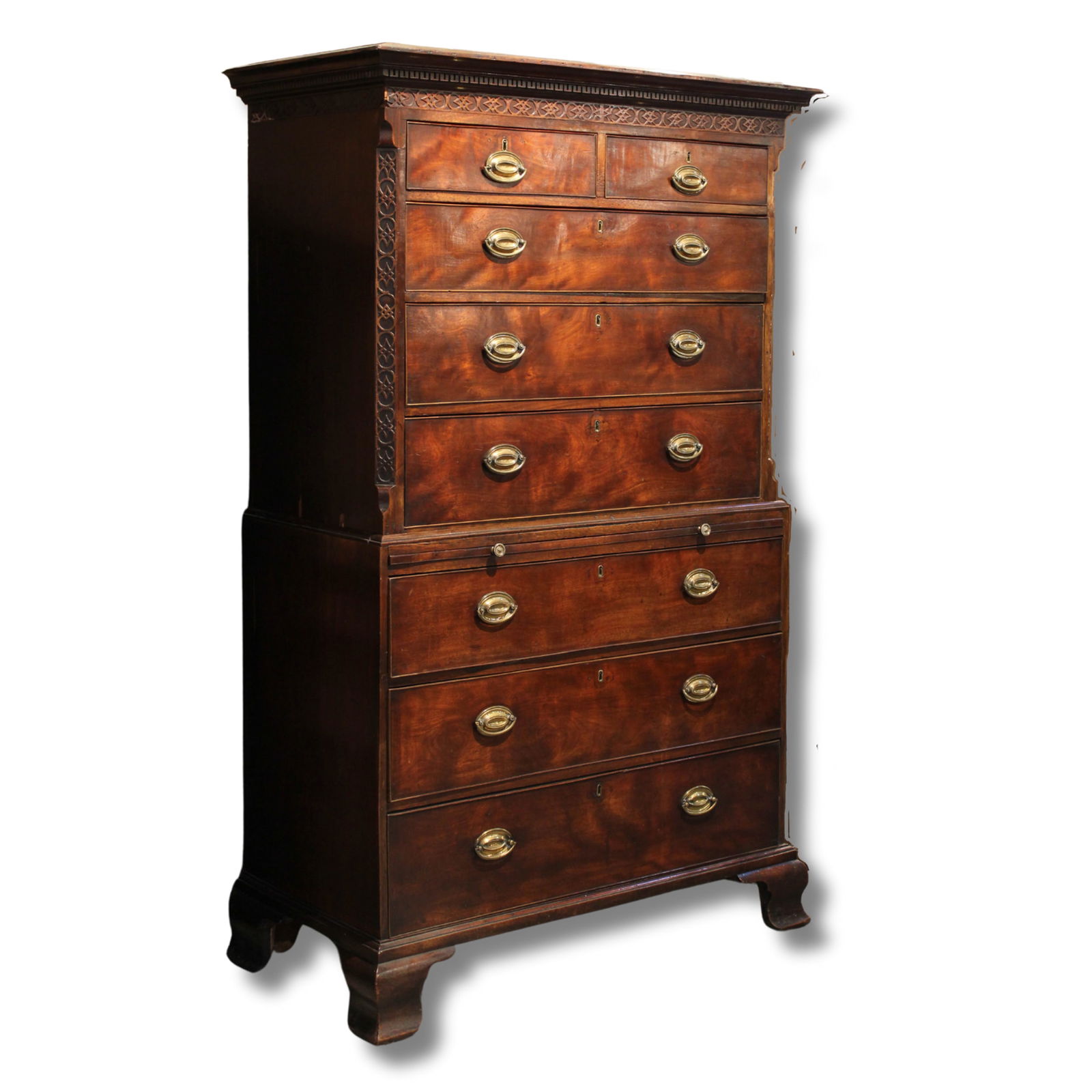 English Mahogany Chest On Chest (1 of 12)