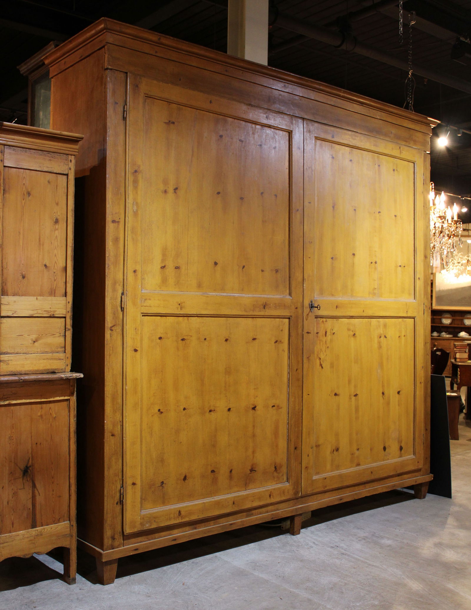 Italian Paint Decorated Armoire (1 of 11)