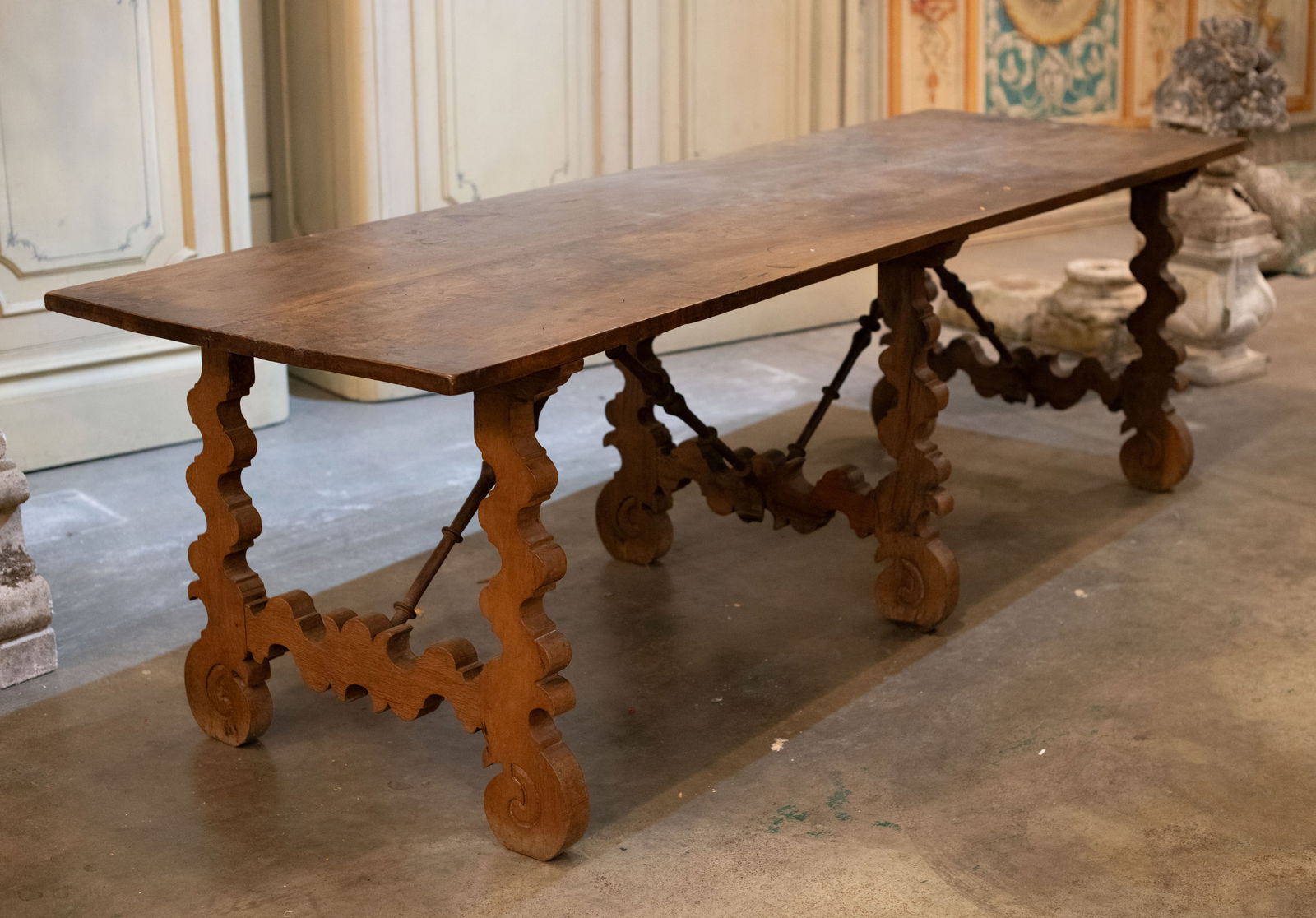 18th C Spanish Walnut Table (1 of 4)