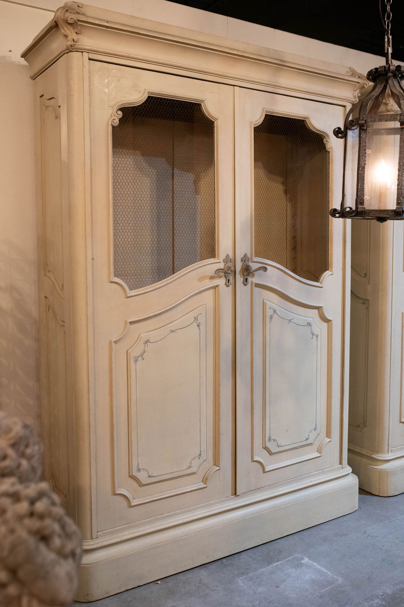 Flemish Paint Decorated Wardrobe (1 of 6)