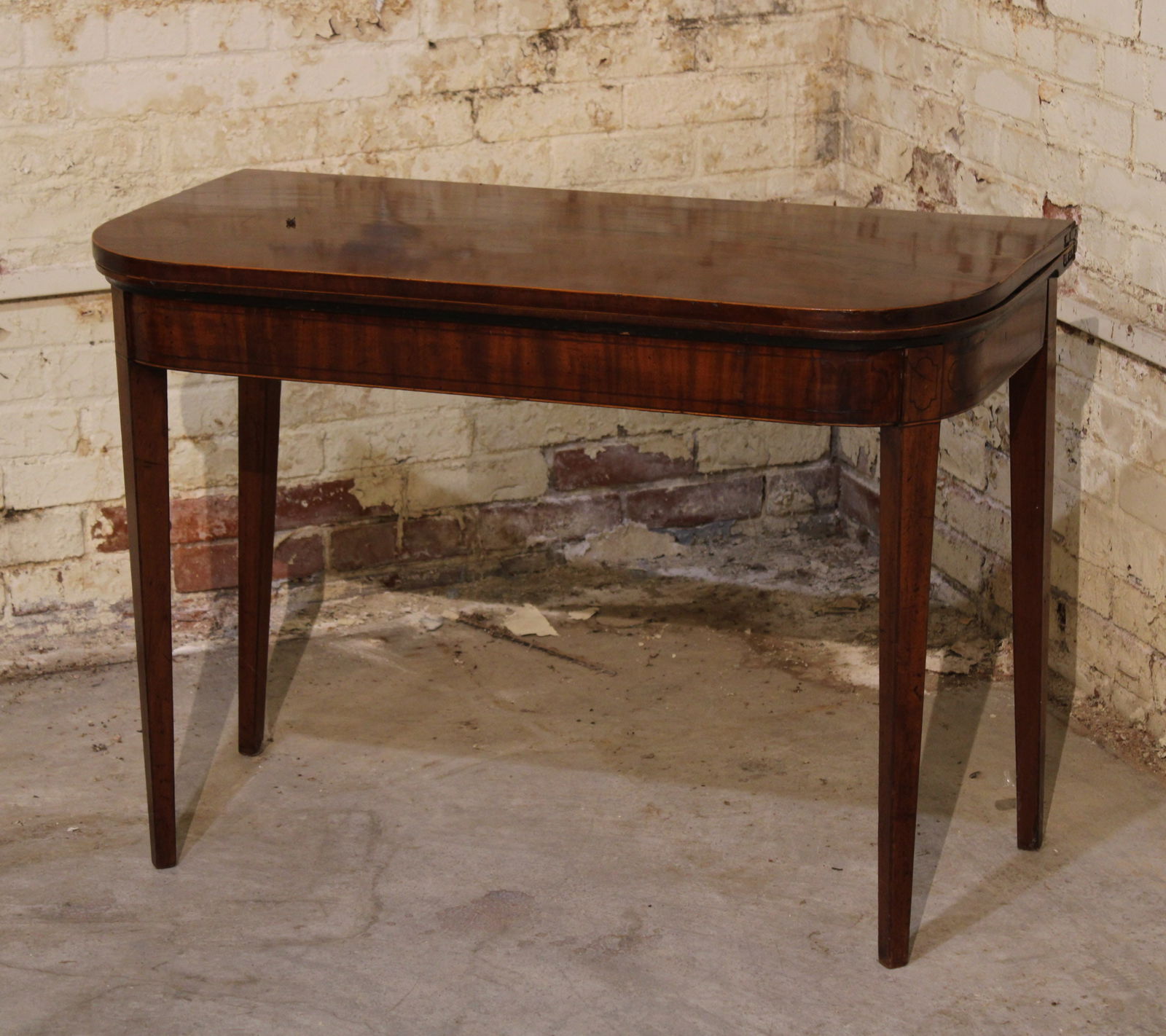 Georgian Mahogany Game Table (1 of 8)