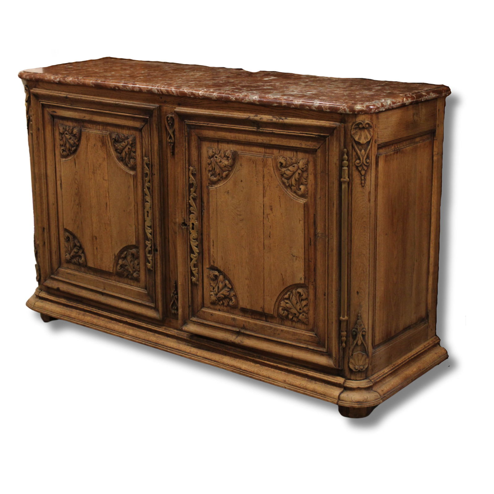 Antique French Provincial Style Marble Top Server (1 of 4)