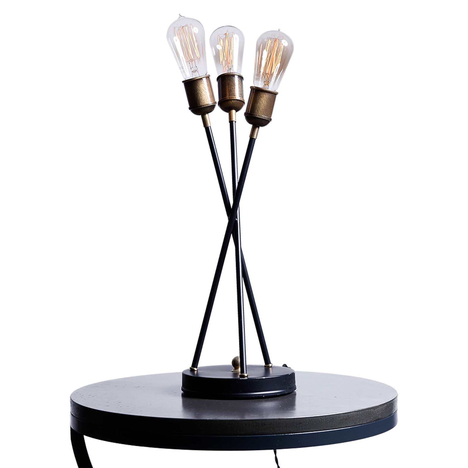 European Modernist 3 Torch Table Lamp (1 of 3)