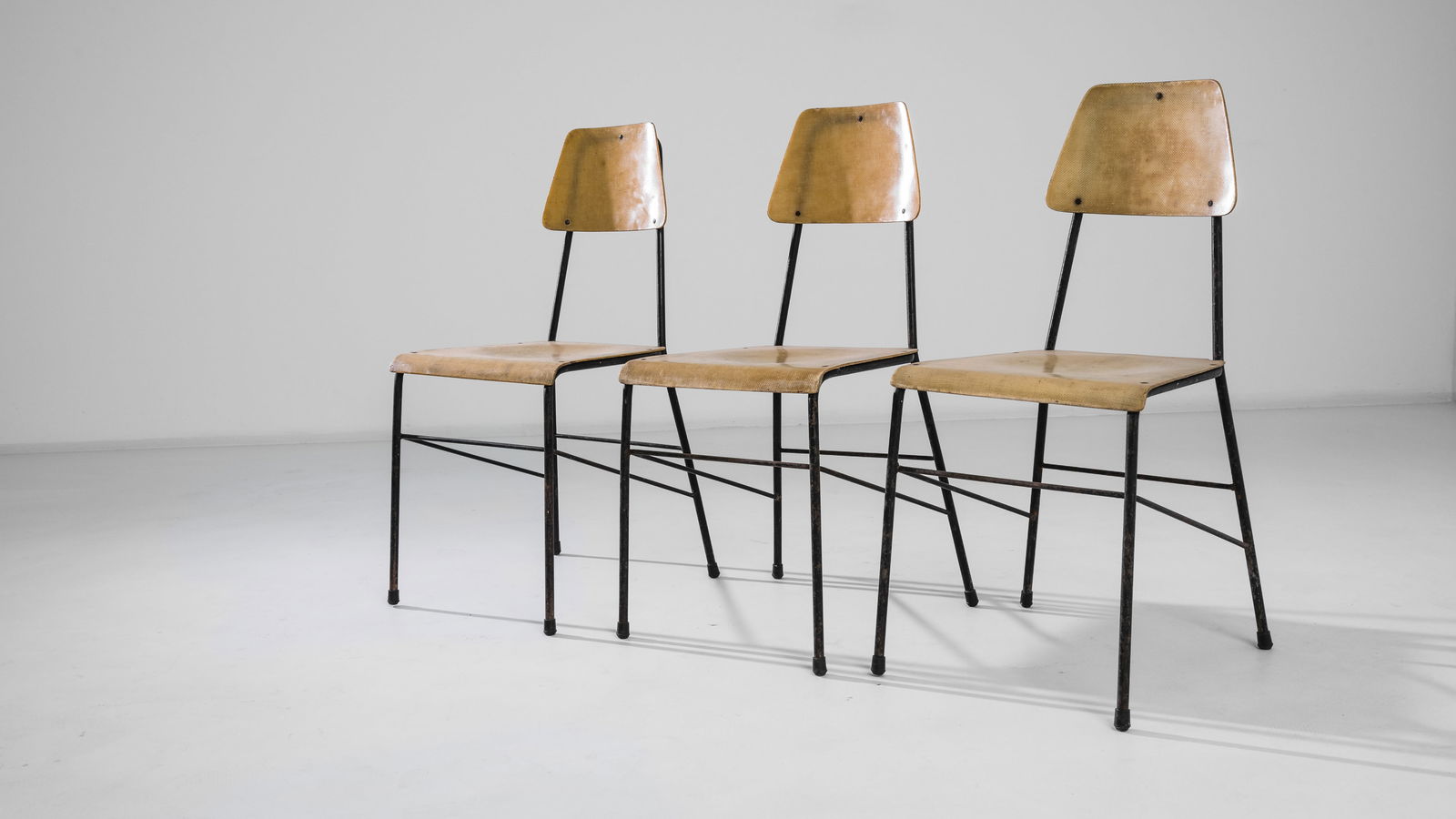 Mid Century Industrial Chair Group (1 of 3)