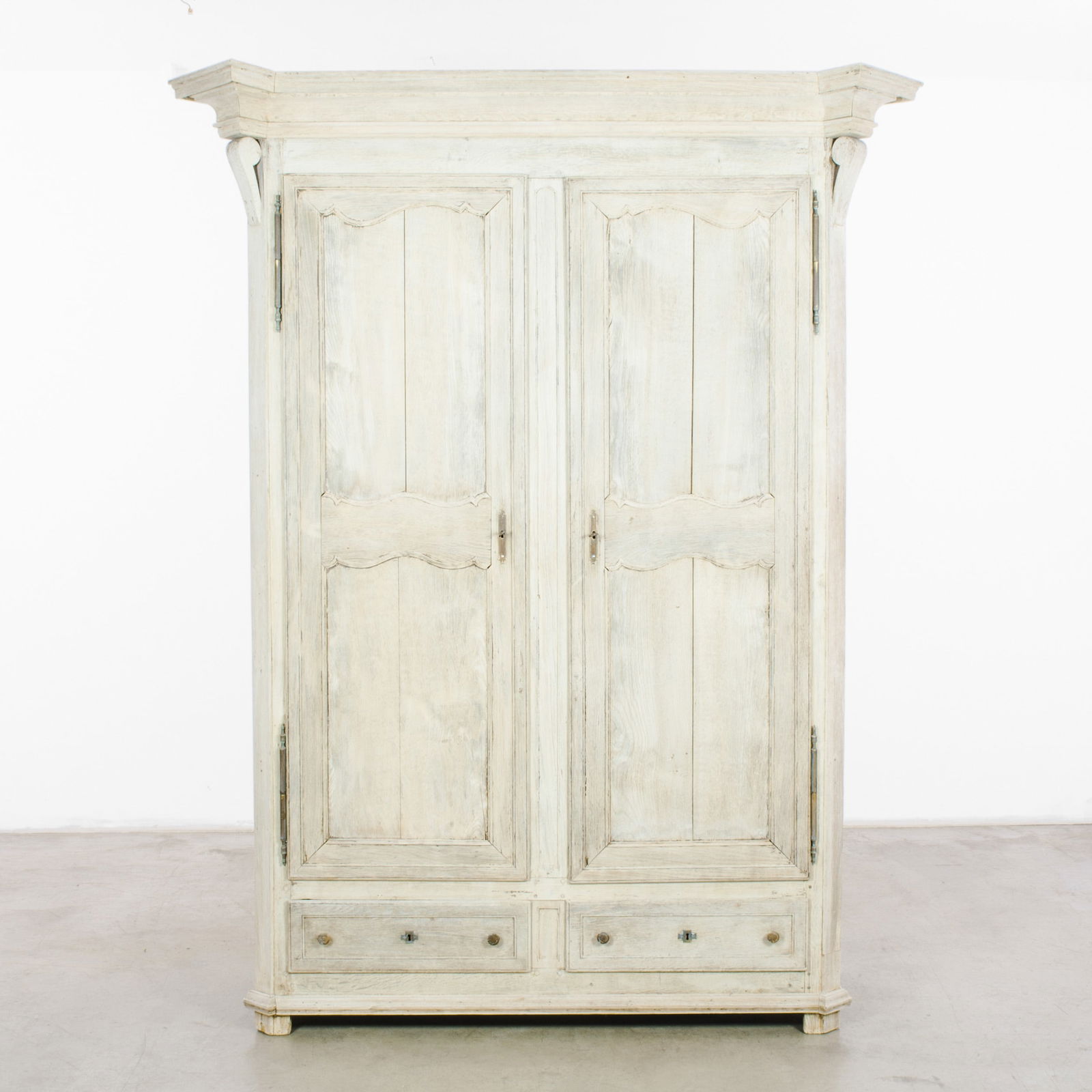 Belgian White Washed Belgian Cupboard (1 of 10)
