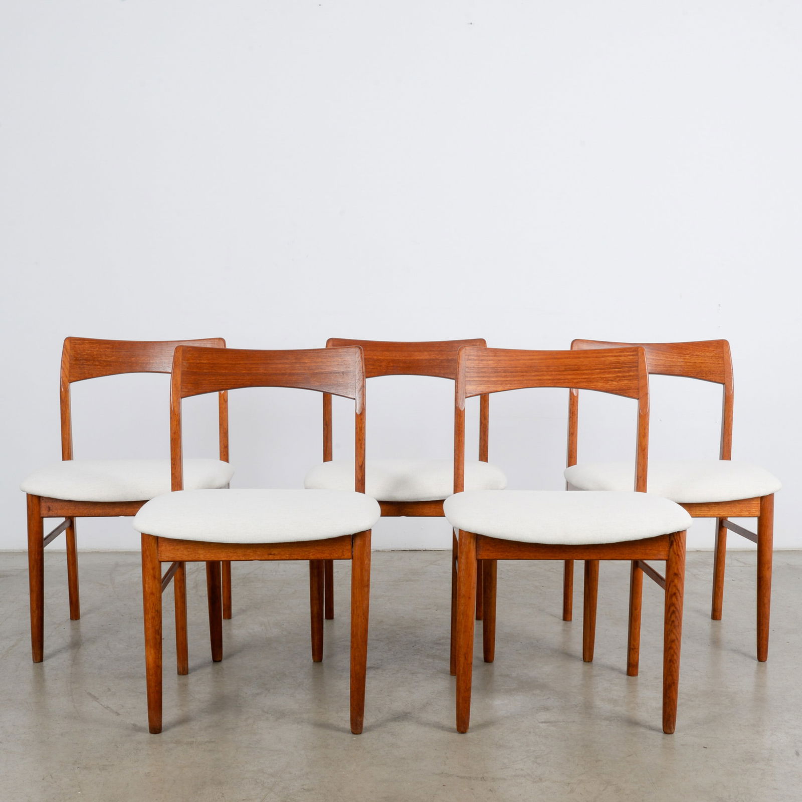 Set of 4 Danish Modern Dining Chairs (1 of 10)