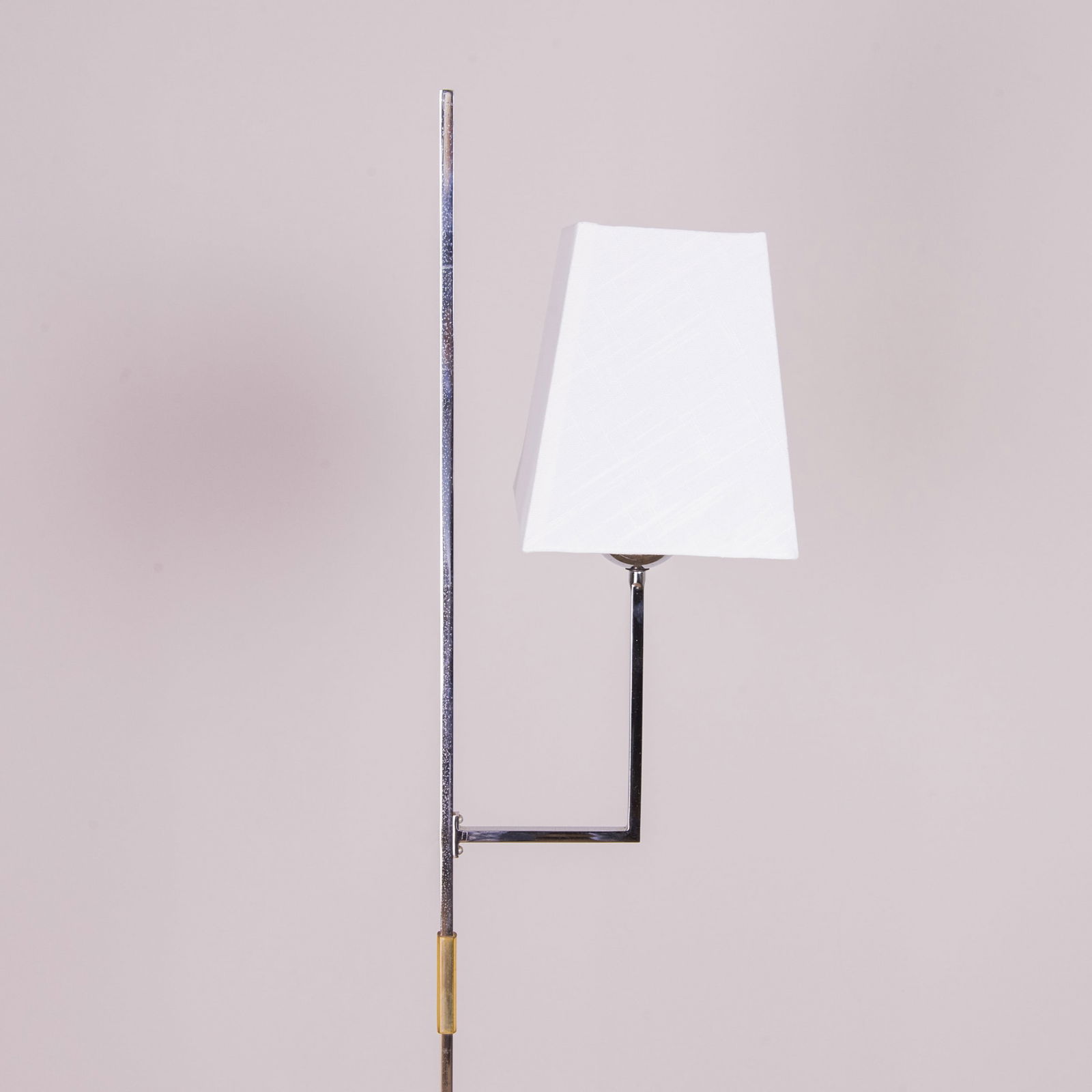 Vintage Billet Steel Bridge Lamp, Chrome Finish (1 of 3)