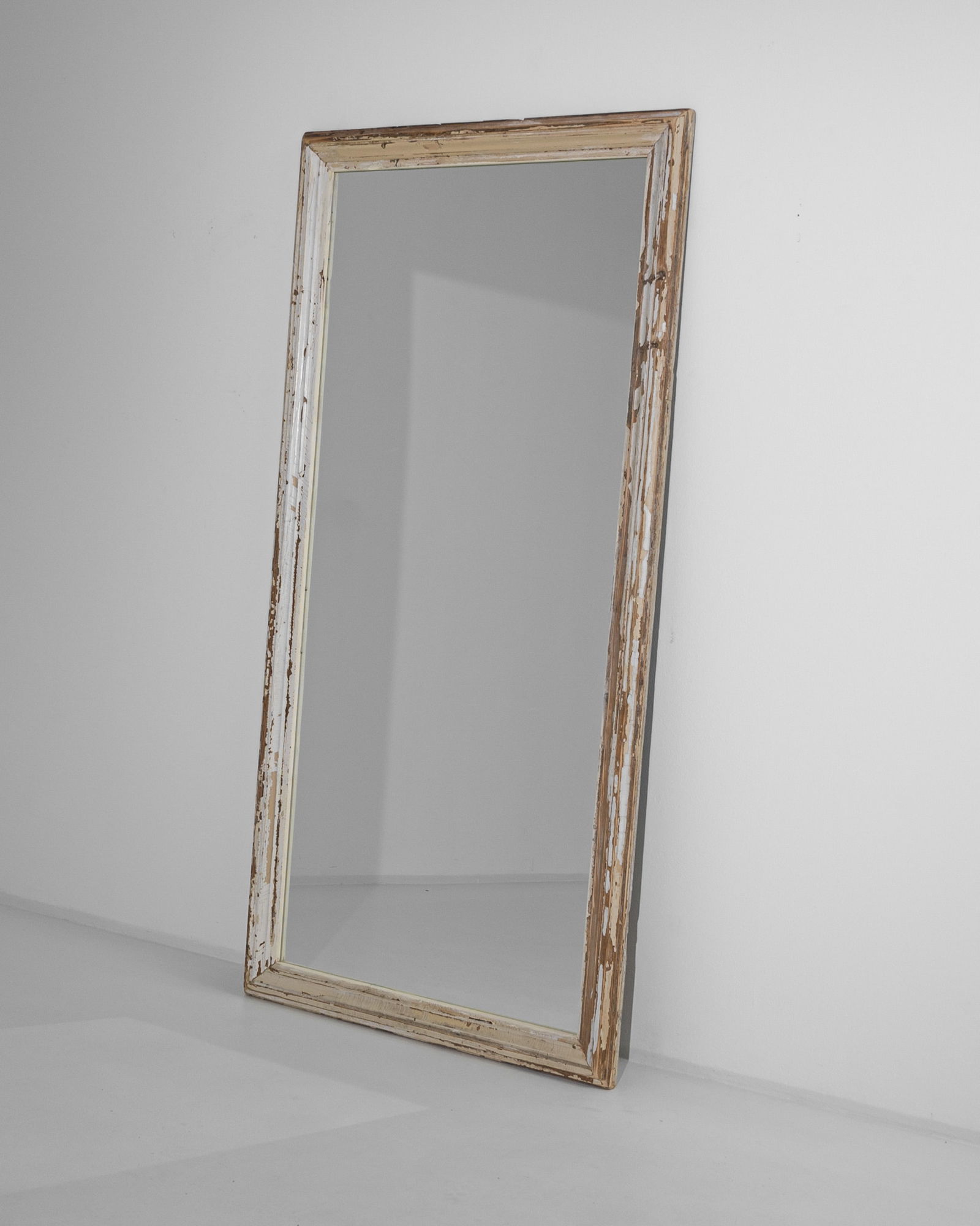 French Molded Frame Floor Mirror (1 of 3)