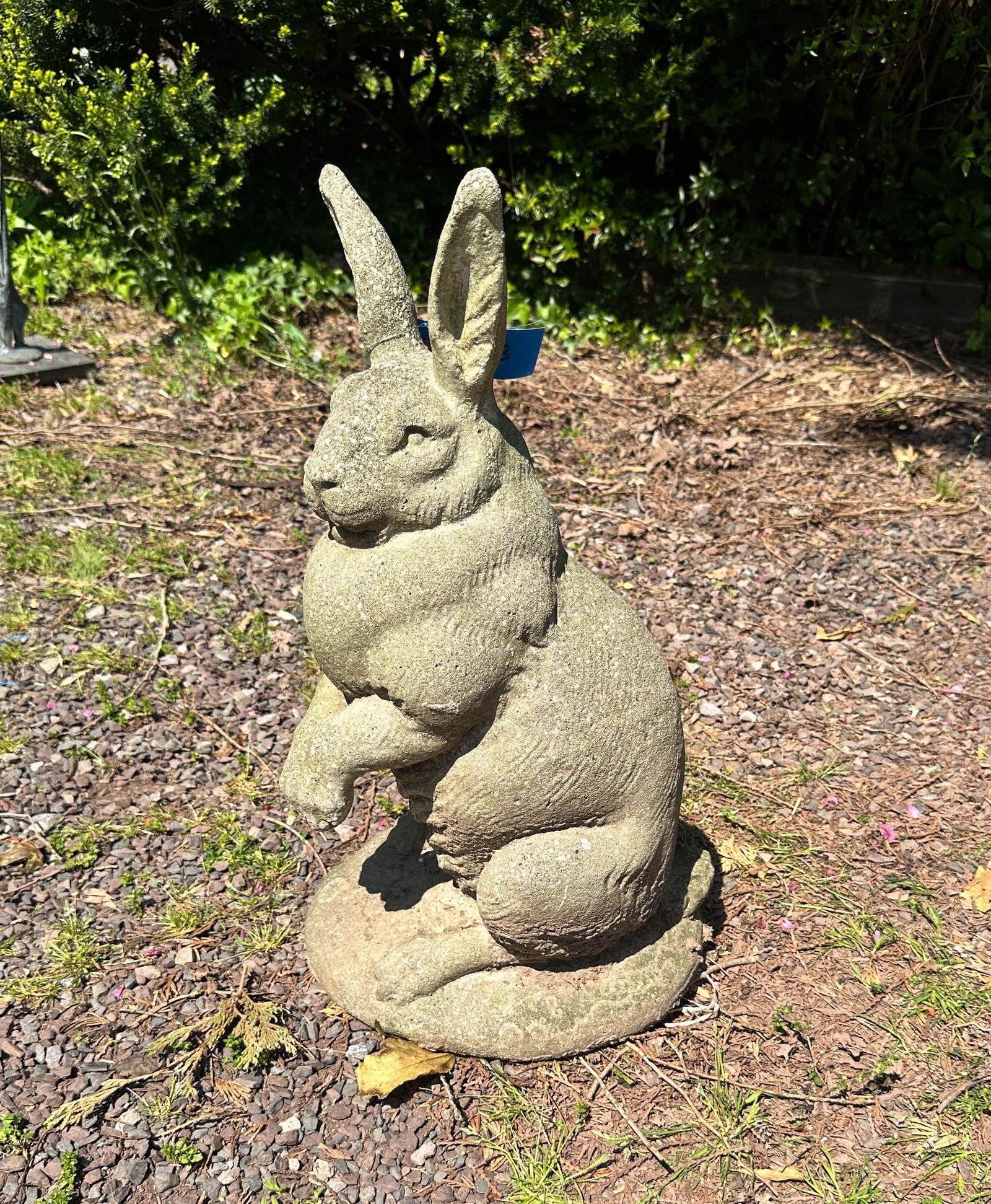 Cast Stone Bunny, Garden Figure (1 of 5)
