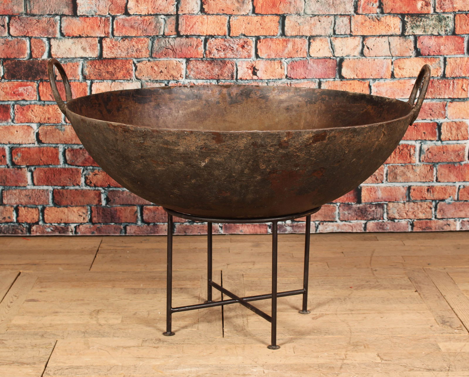 Iron Age Revival Fire Pit on Stand (1 of 7)