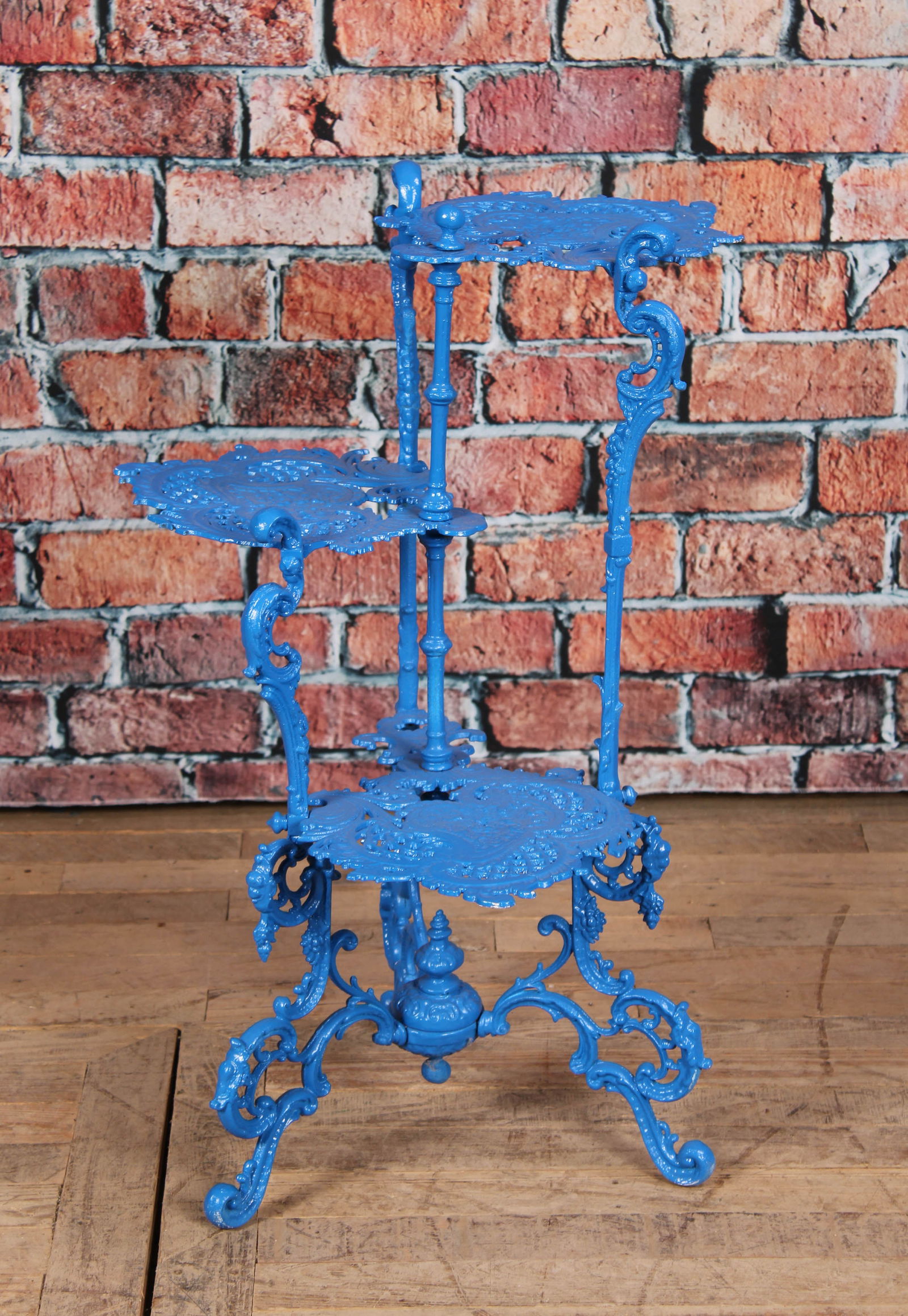 Victorian Style Cast Iron Tiered Plant Stand (1 of 8)
