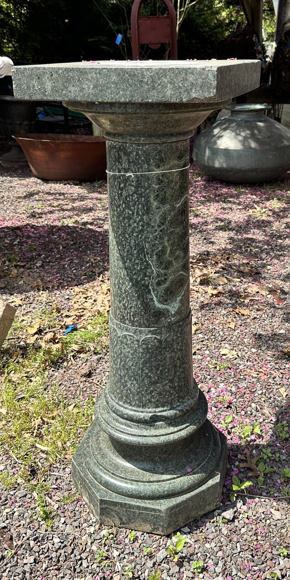 Marble Fernery or Sculpture Stand (1 of 6)