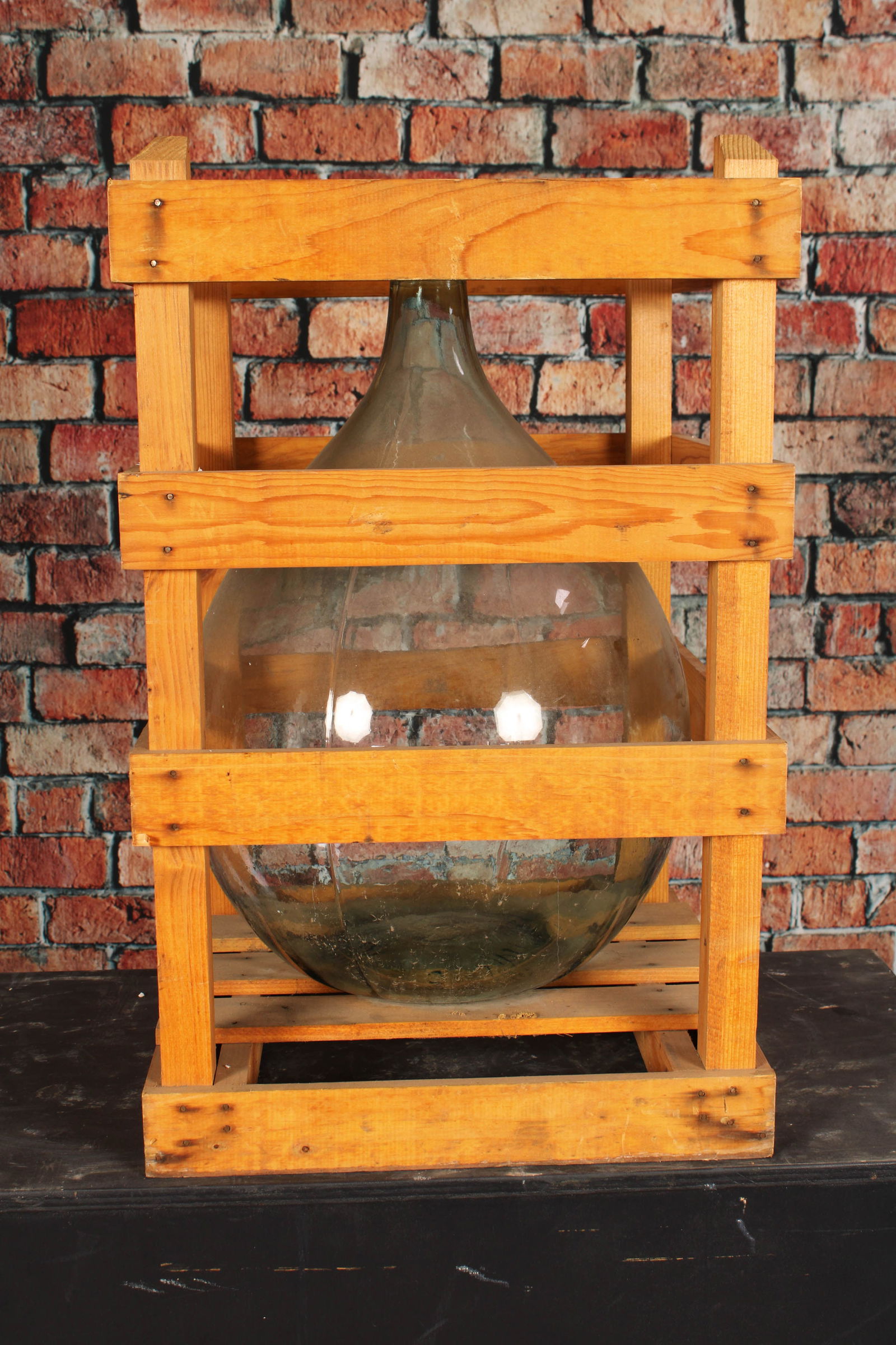 Vintage Demijohn, Carboy, Italian, 54 L (1 of 5)