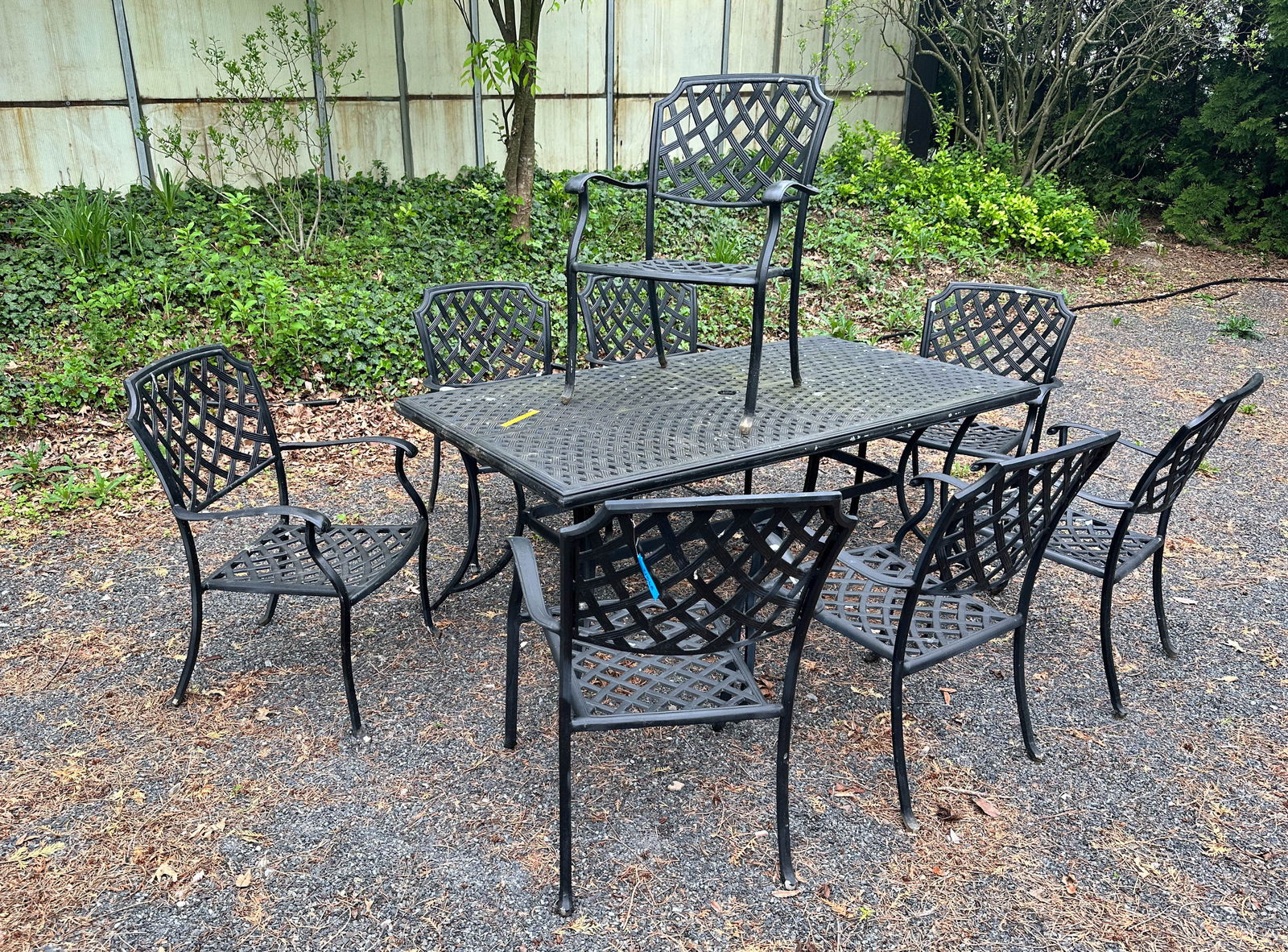9 Piece Garden Dining Set, Table & 8 Chairs (1 of 6)