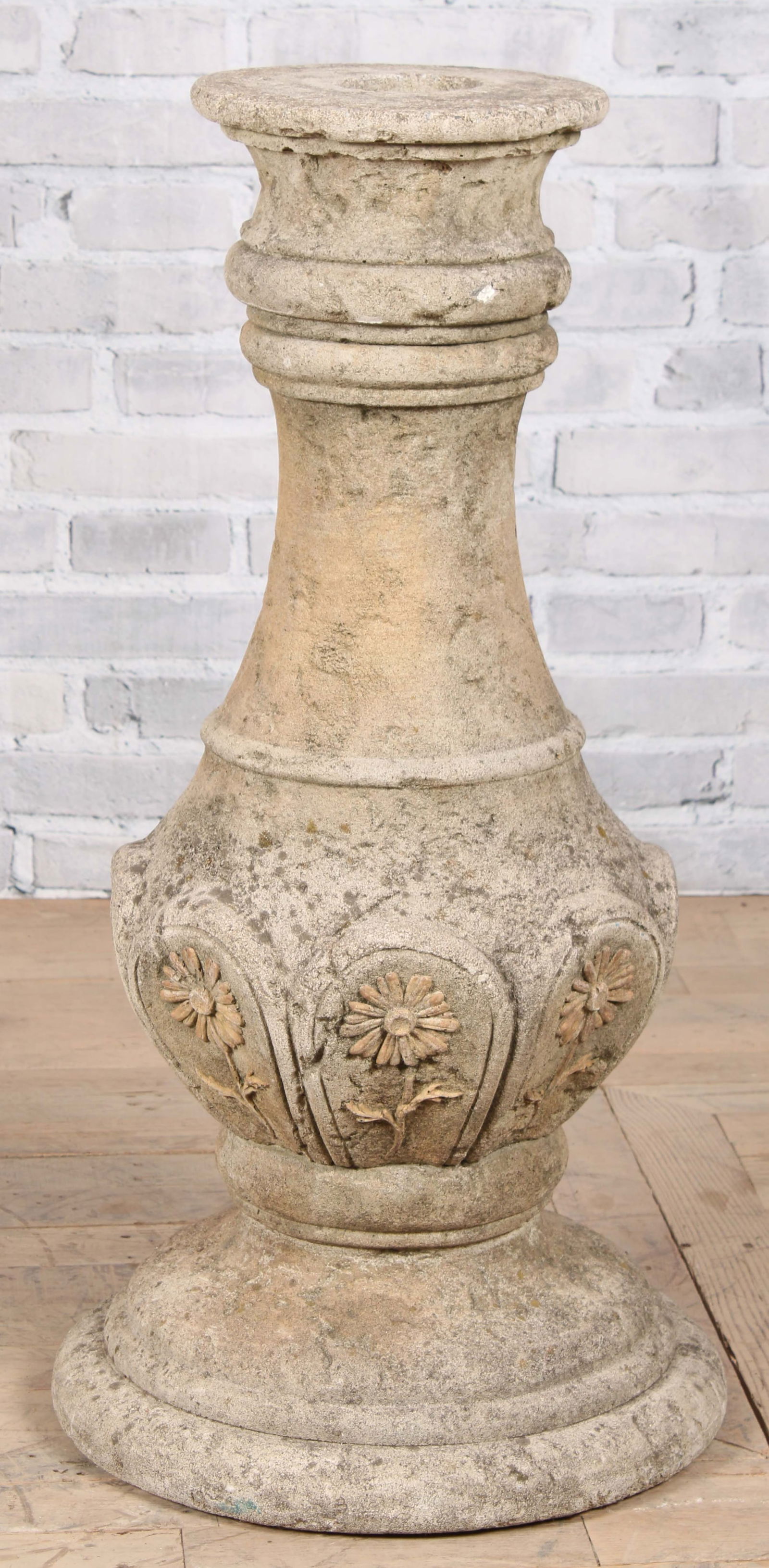 Cast Stone Armillary Garden Pedestal (1 of 6)