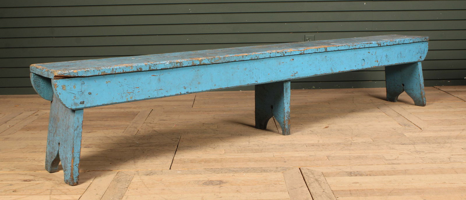 Rustic Farmhouse Bucket Bench (1 of 3)