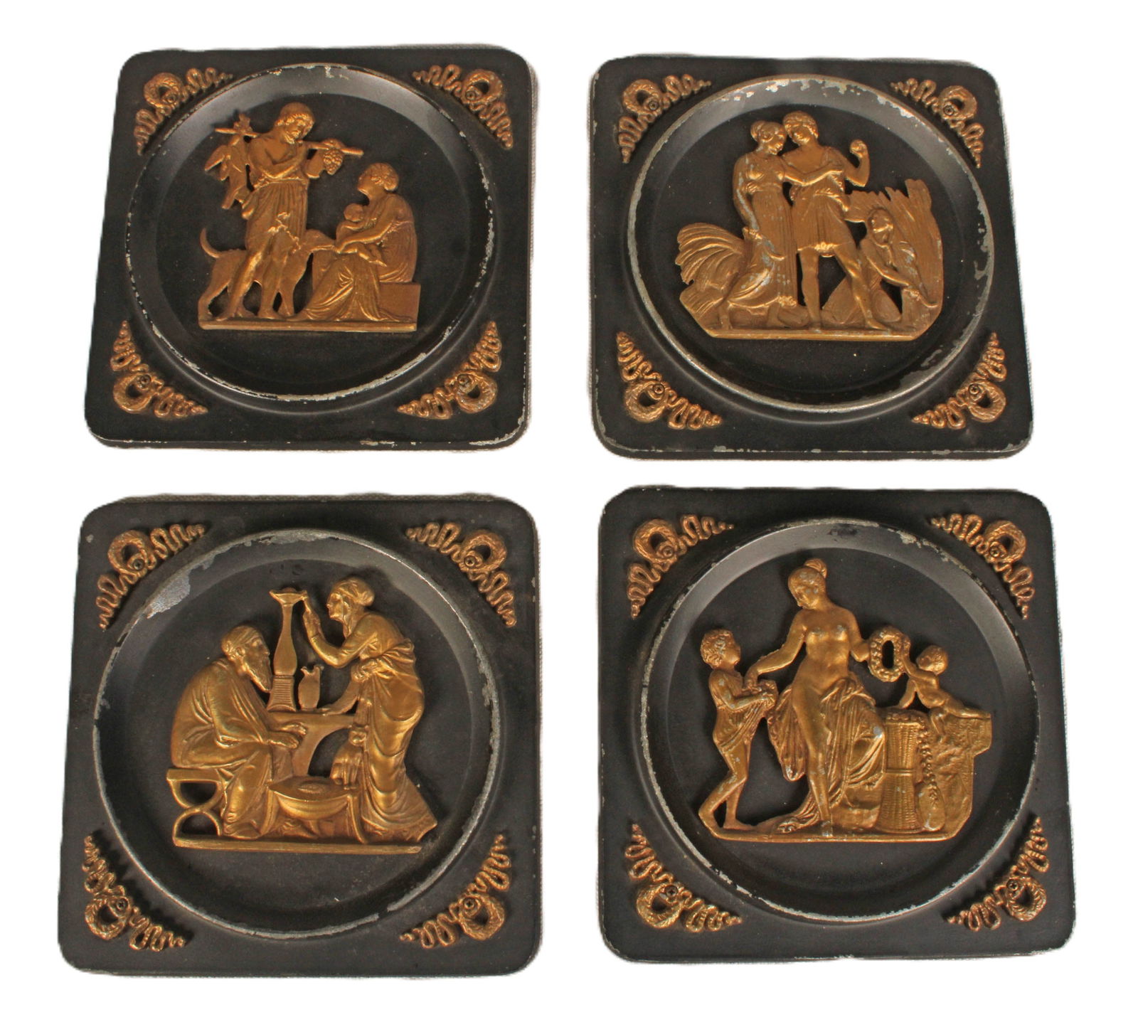 Group of Neoclassical Themed Plaques (1 of 10)