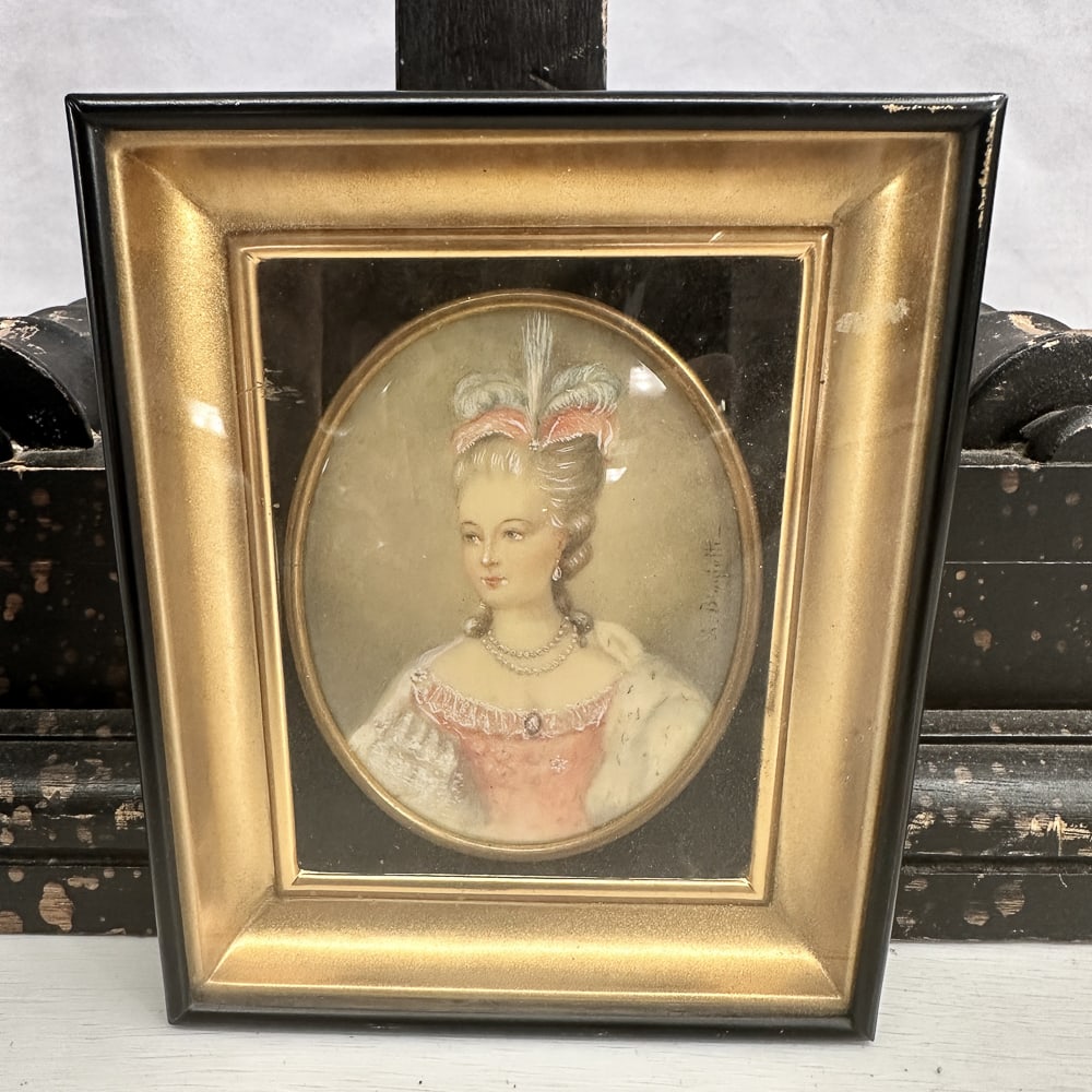 18th C Miniature Portrait (1 of 6)