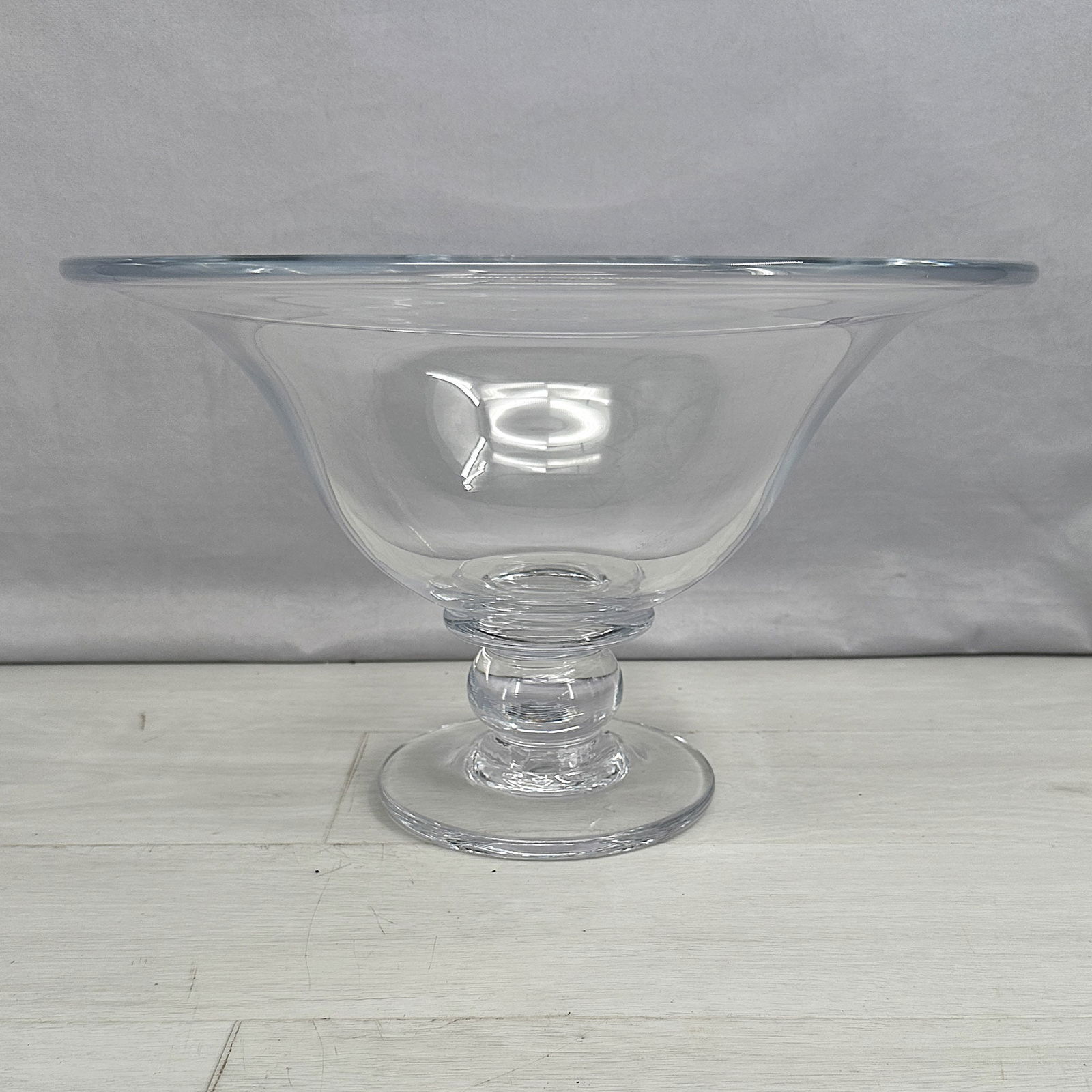 Simon Pearce Glass Bowl With Pedestal (1 of 7)