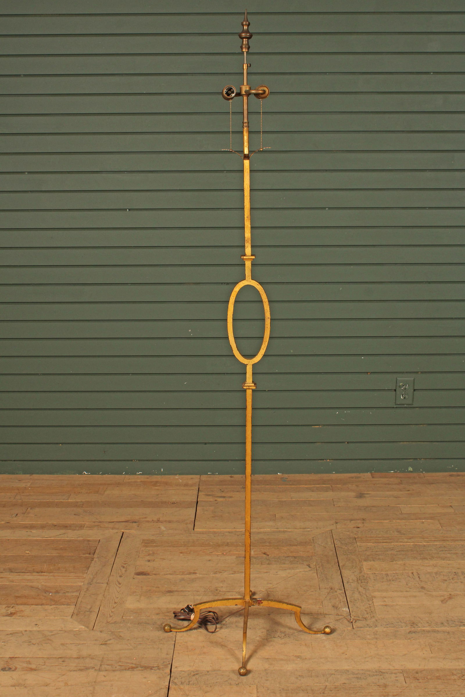 Gilbert Pollard Gilt Metal Lamp (1 of 8)