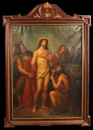 Stations of the Cross #10, Religious Imagery