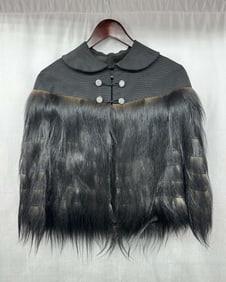 Custom Made Yak Fur Capelet