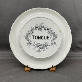 Tongue Platter,  Butcher's Display, Keeling & Co
