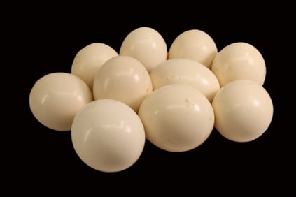Collection of 10 Ostrich Egg Shells