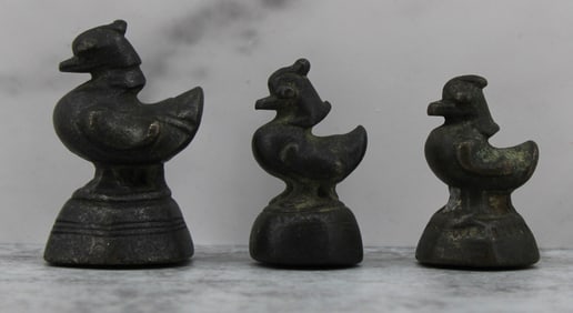 Antique Burmese Opium Weights
