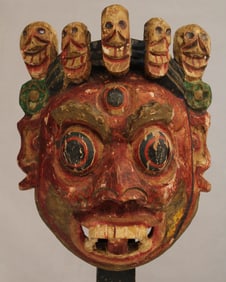Yamantaka Mask, Tibetan Buddhist