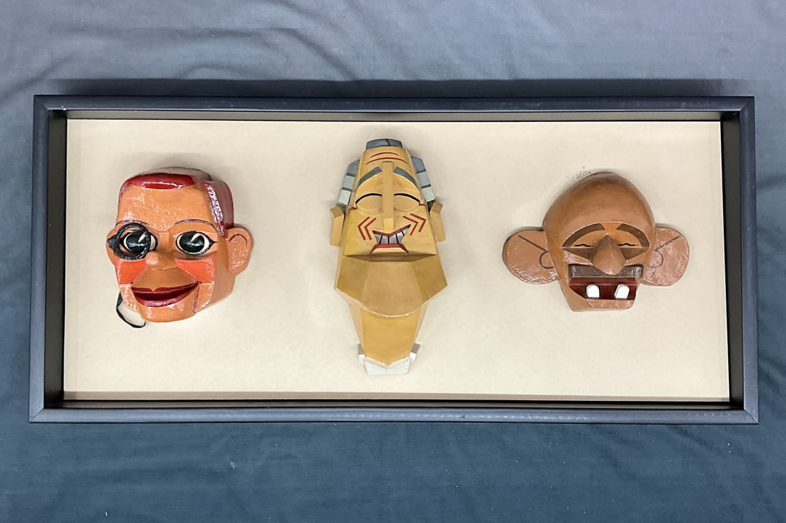 George Roether Mask Grouping, Political Figures (1 of 12)