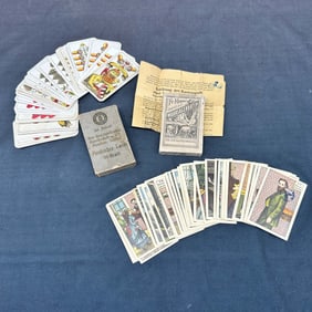 German Fortune Telling Cards, 2 Decks