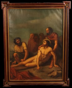 Stations of the Cross #11, Religious Painting
