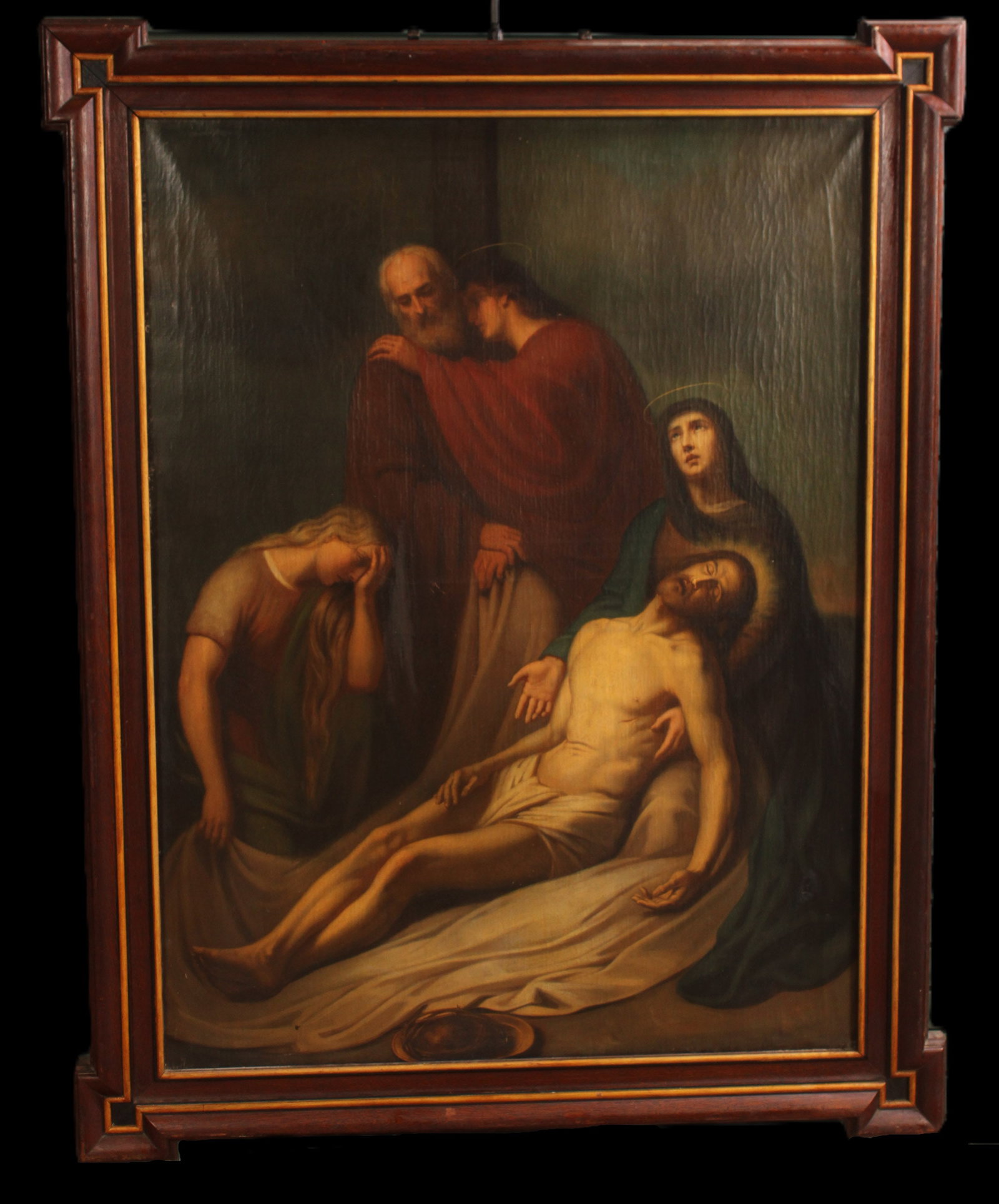 Devotional Painting, Stations of the Cross #13 (1 of 11)