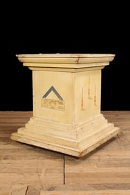 Masonic Temple Prop, Hidden Compartment Pedestal