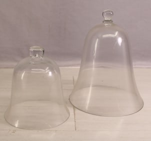 Group of 2 Bell Jars, Cloches