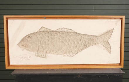 Fish Plaster Relief, IMO Roger Capron