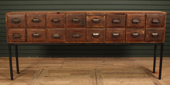 Multi Drawer Apothecary Cabinet