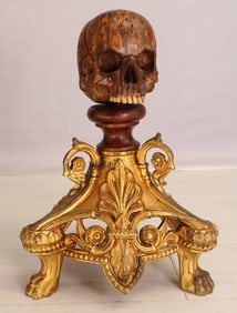 Memento Mori Cabinet Statue