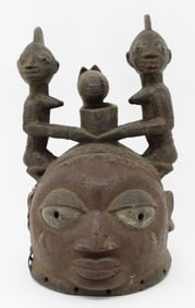 Yoruba People, Iyami Gelede Headdress, Nigeria