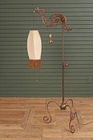 Neo-Victorian Studio Made Floor Lamp