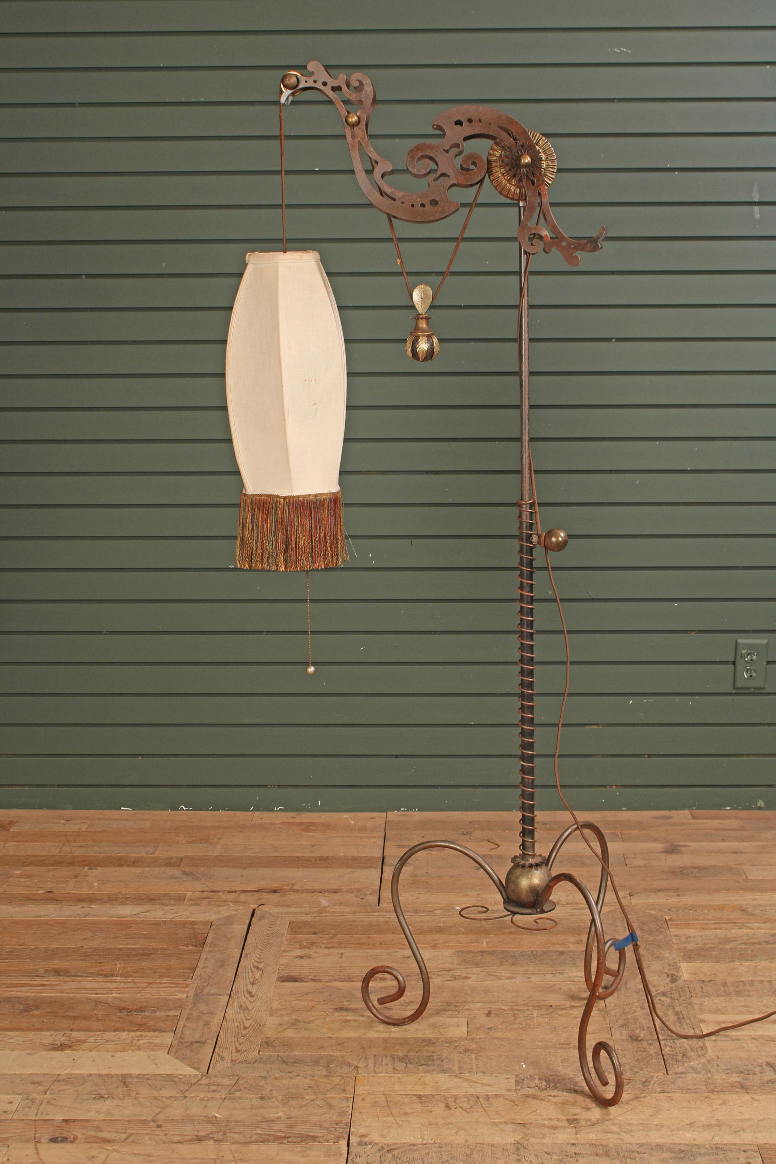 Neo-Victorian Studio Made Floor Lamp (1 of 10)