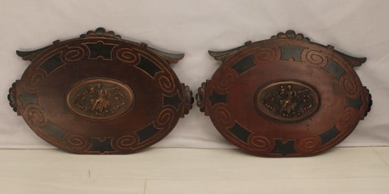 Eastlake Victorian Wood Plaques