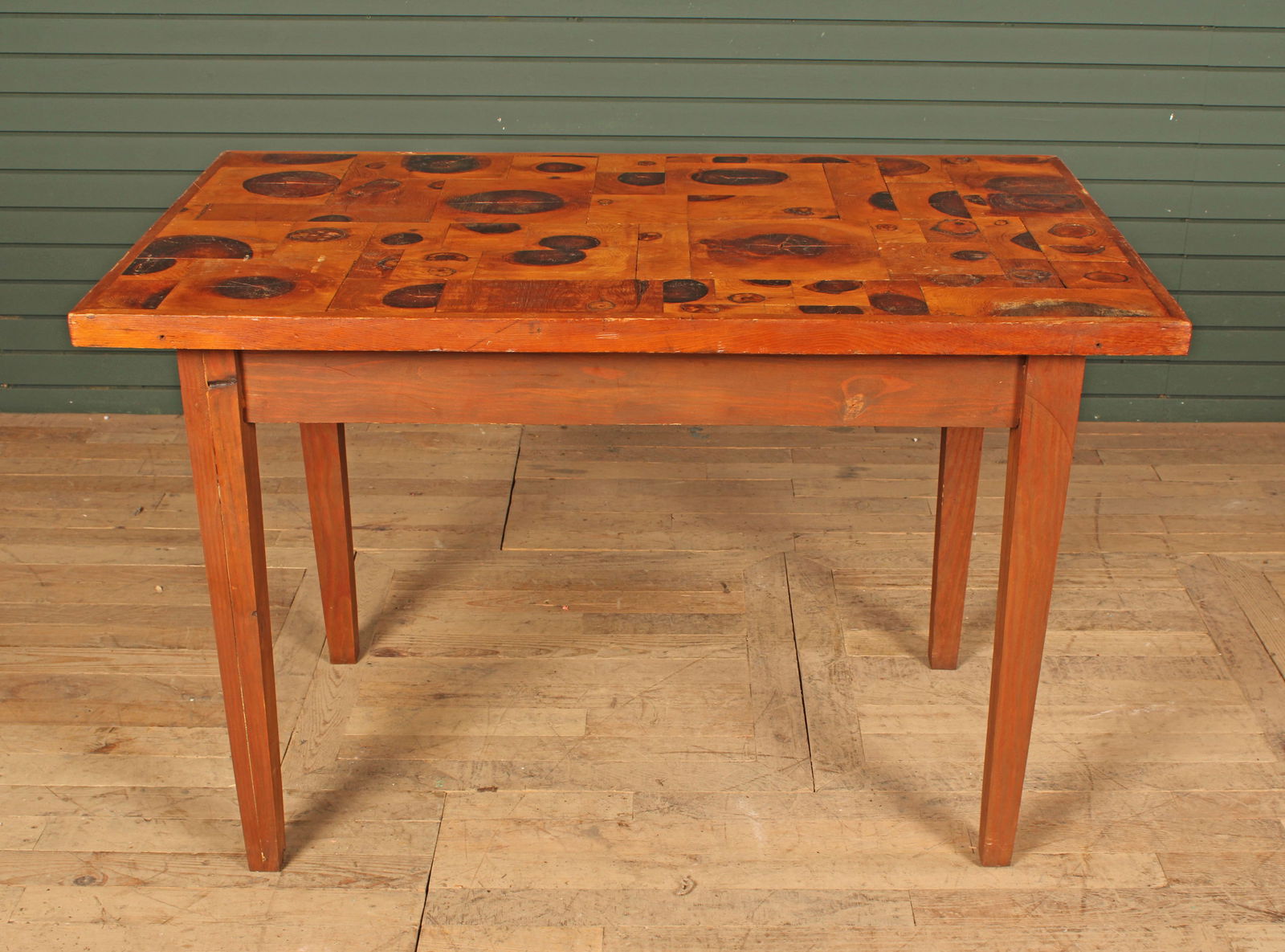 Mid century table, proportions could work as a  small scale dining table or desk, console and  more. (1 of 8)