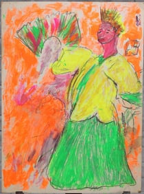Justin McCarthy (20th C, Pennsylvania) Composition
