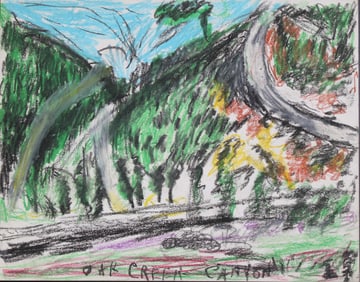Justin McCarthy (20th C Pennsylvania) Landscape