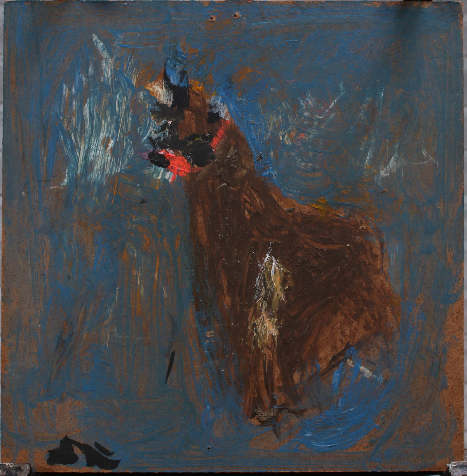 Justin McCarthy (20th C, Pennsylvania) Composition: Justin McCarthy (20th C, Pennsylvania) Composition. Recognized as a prolific Outsider Artist, Justin McCarthy's work is widely recognized andappreciated by collectors of Naive, Art Brut and Outsider A