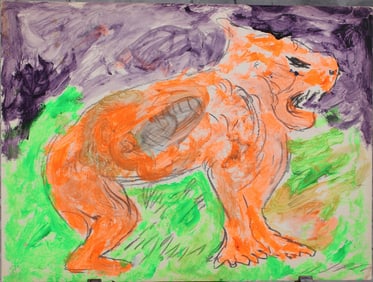 Justin McCarthy (20th C, Pennsylvania) Composition