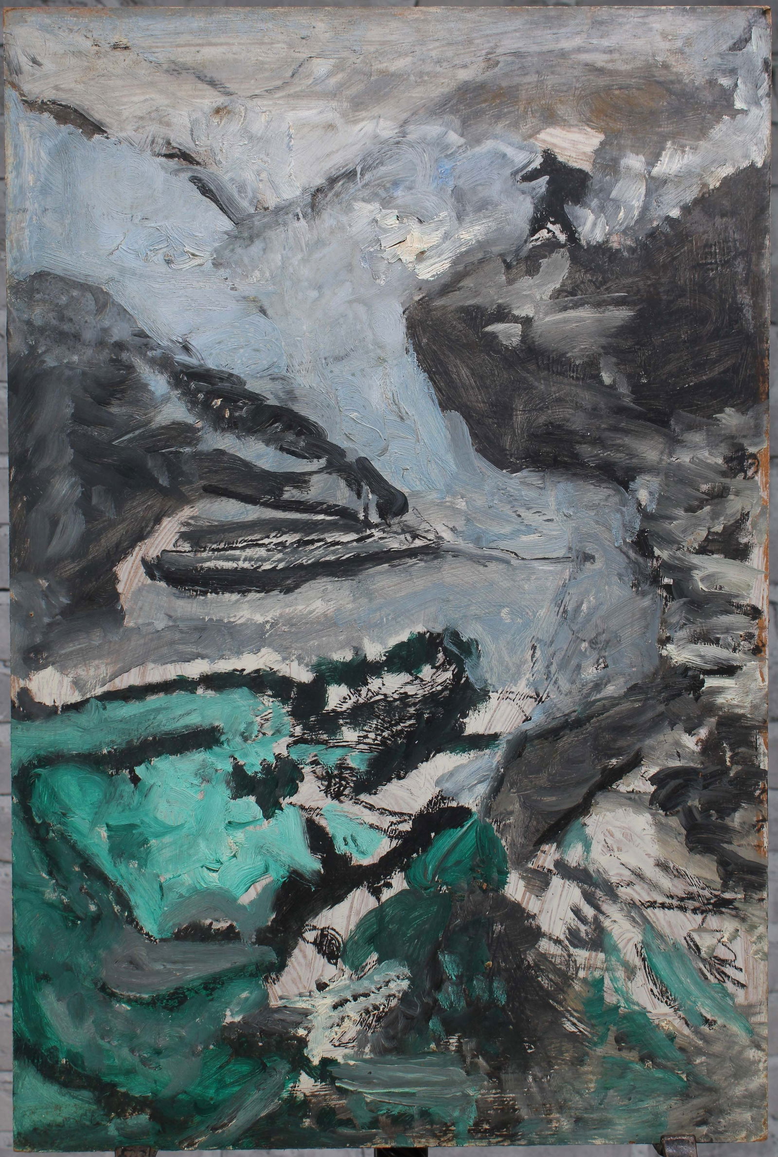 Justin McCarthy (20th C, Pennsylvania) Composition (1 of 8)