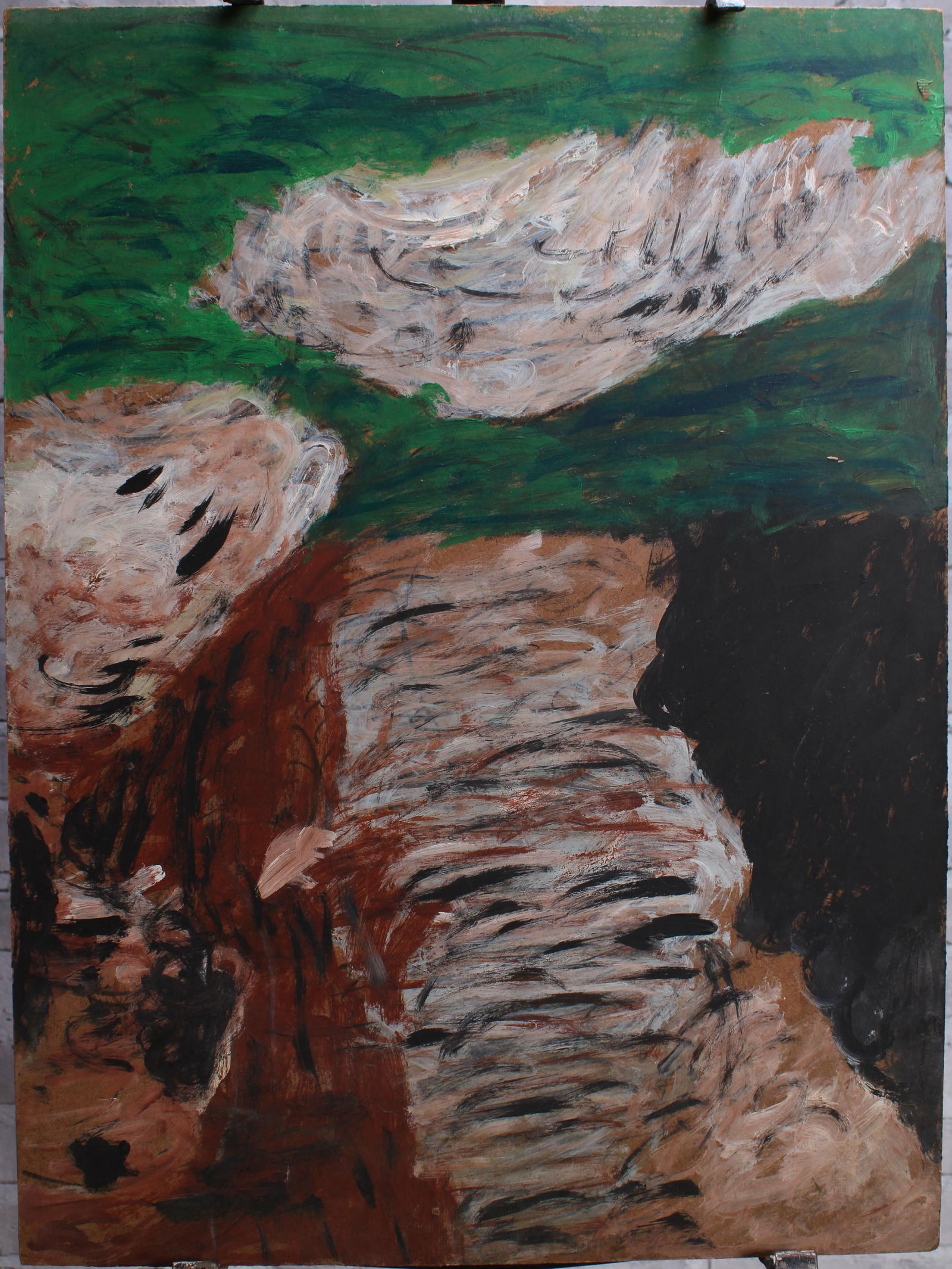 Justin McCarthy (20th C, Pennsylvania) Composition: Justin McCarthy (20th C, Pennsylvania) Composition. Recognized as a prolific Outsider Artist, Justin McCarthy's work is widely recognized andappreciated by collectors of Naive, Art Brut and Outsider A